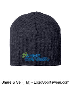 AHMP Knit Beanie Cap Design Zoom